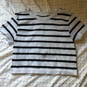 Striped Black and White T-Shirt